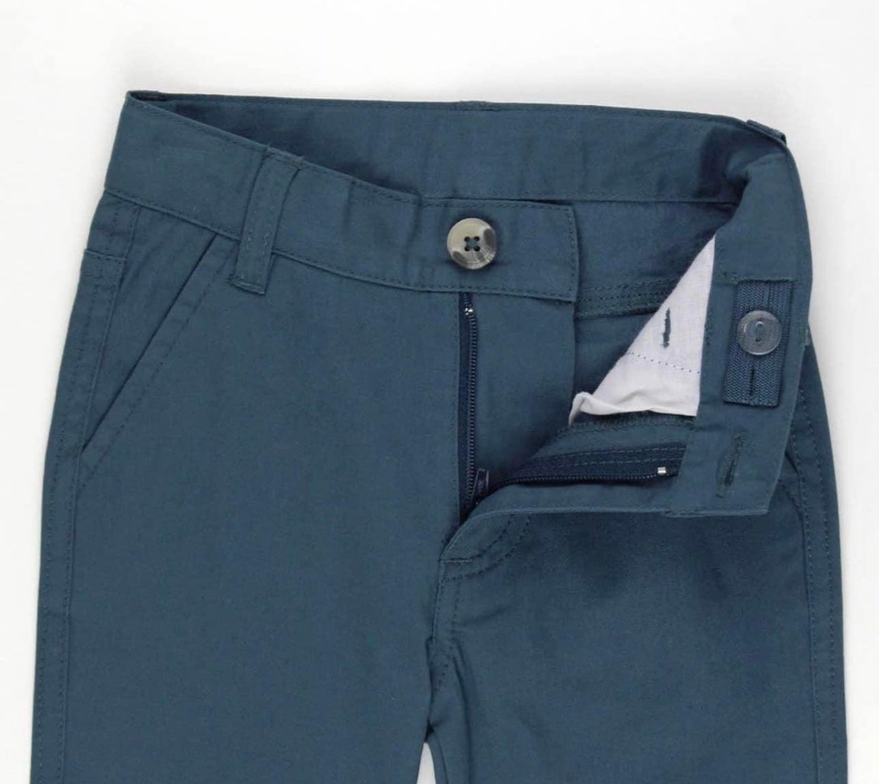 Boys Vintage Indigo Stretch Chino Pants